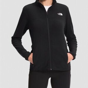 The North Face Women’s Black Fleece Jacket XL Vintage Full Zip Lightweight